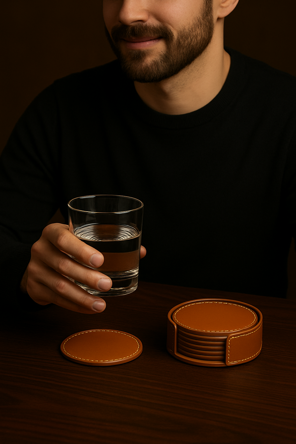 Empaelle Round Coasters
